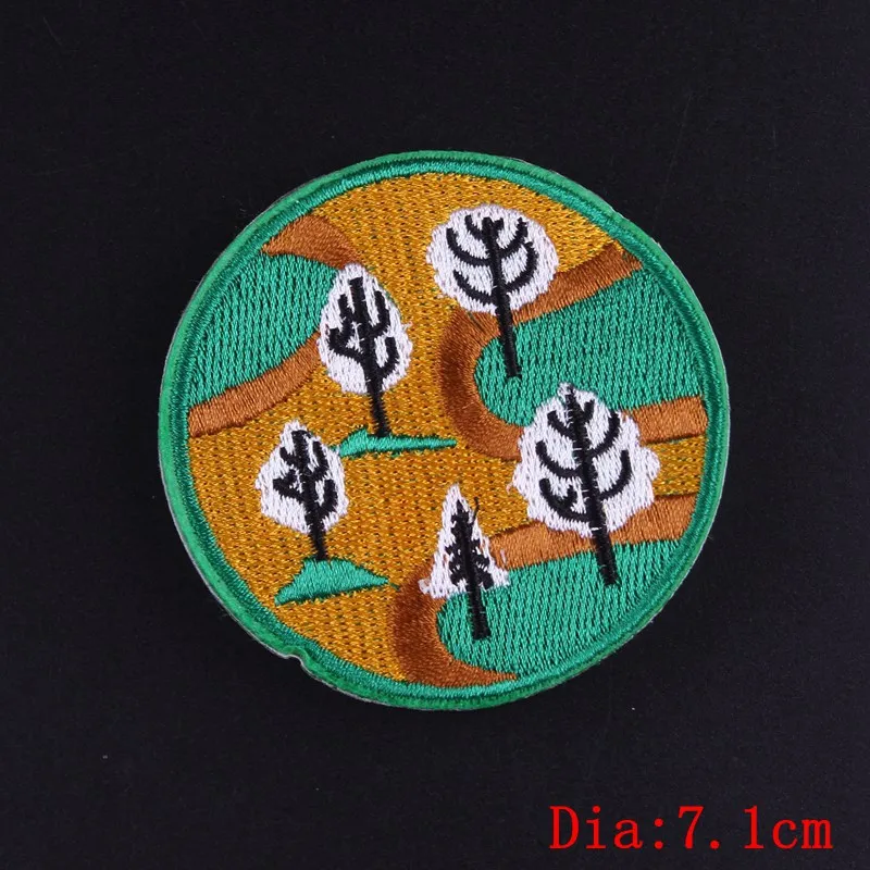 Custom Embroidered Work Patches Embroider Supplier for Bag Clothes