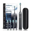Black 4 brush heads + storage box
