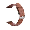 Boucle ardillon marron clair-argent