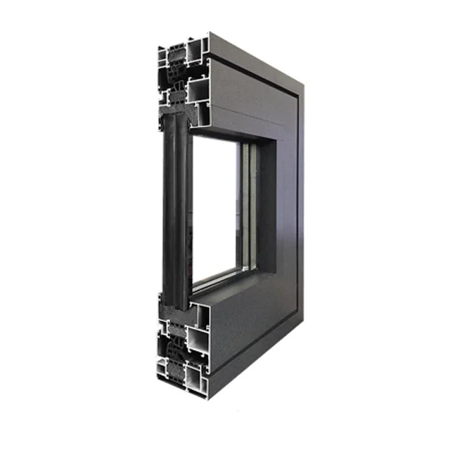 Good Selling Products villa window System window 82 frame sash flush series broken bridge aluminum