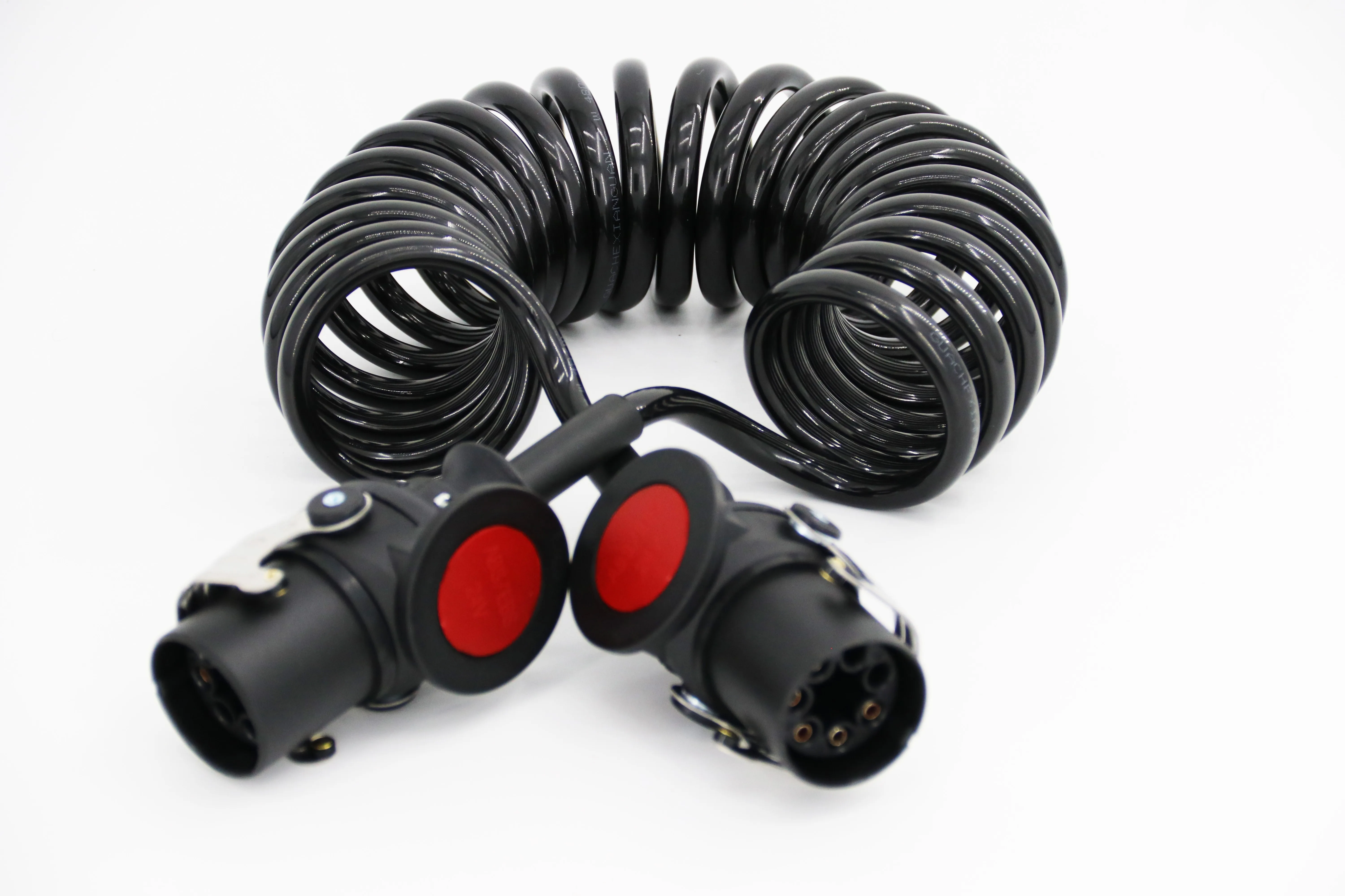 Truck Trailer Wire 7 Cores Seven Core Spring Coil Spiral Copper Power ...