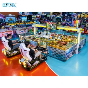 EPARK Coin Operated 3D Racing Car Simulator Multiplayer Arcade Driving Game Machine