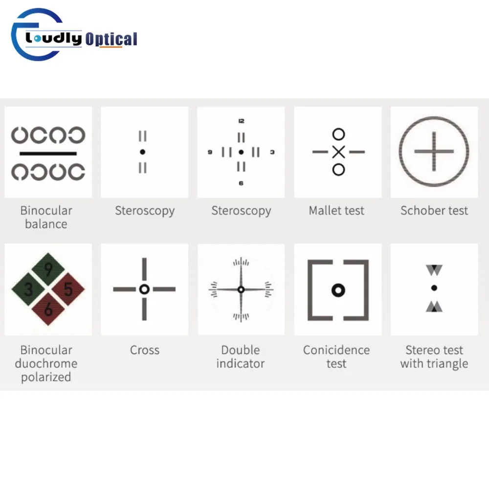 Vision Chart Projector Optical Lcd Chart Vision With Polarization ...