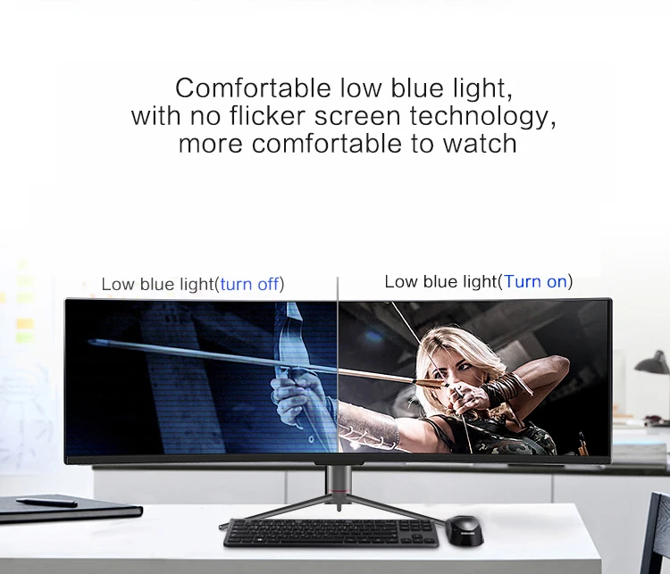 49 Inch 4K 144hz Gaming Monitor - Curved IPS Display