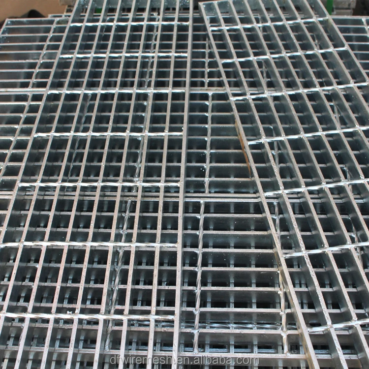 Galvanized Metal Steel Grating, Aluminum Grating, Stainless Steel Grating Walkway Platform Stair Treads Trench Drainage Cover