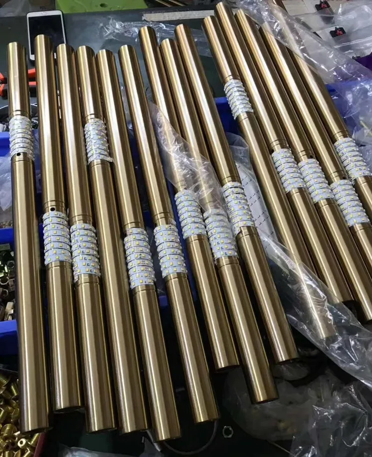 Popular linear pendant chandelier designer creative nordic simple hanging linear modern chandelier led