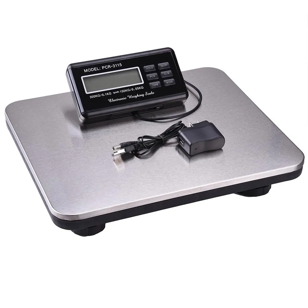 Balance 300kg/0.1kg Stainless Steel Electronic Dog Scale Pet Scale
