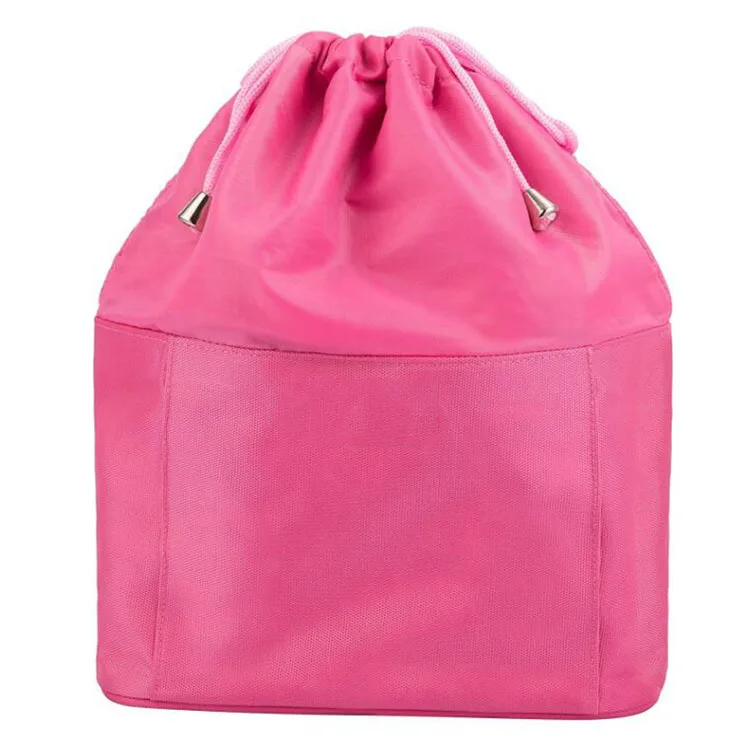Drawstring Closure Cosmetic Organizer Toiletry Case Makeup Pouch Bag