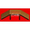 Wooden hilltop bridge
