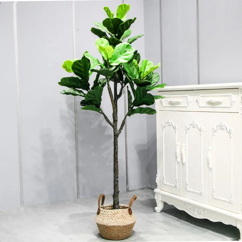 Wholesale Baifeng Brand Artificial Areca Palm Tree Garden Decorative Plants  Indoor Outdoor Plastic Modern Green Color MOQ 10pcs