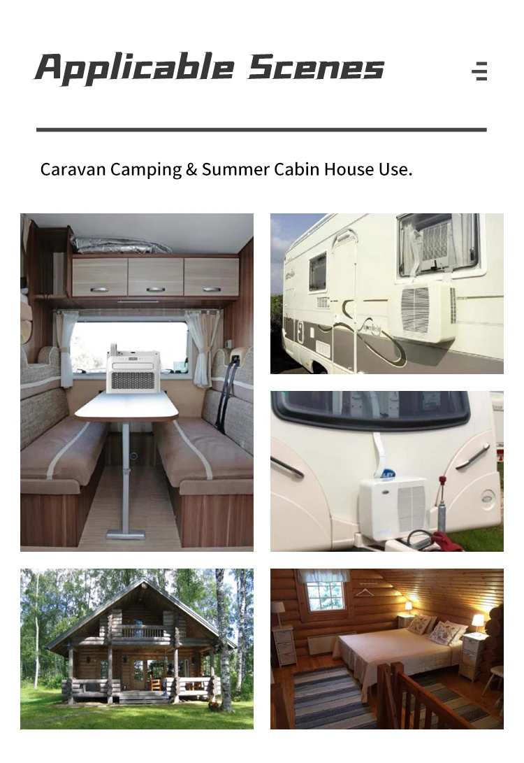 Image showcasing 6500 Btu Camping Air Conditioner - Portable & Wifi Enabled