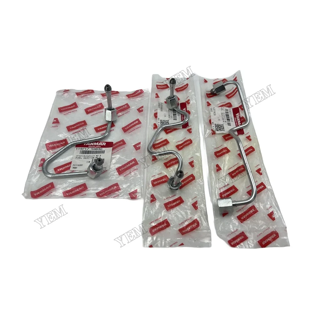Construction Machinery 2TE67L 3TNV78 LA70 L70 Fuel Pipe for Yanmar Diesel Engine Machinery Engine