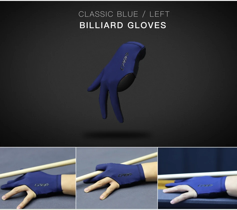 Premium Quality Billiard Accessory CPBA Snooker Gloves Left Hand Billiard Pool Glove for aperçu 5