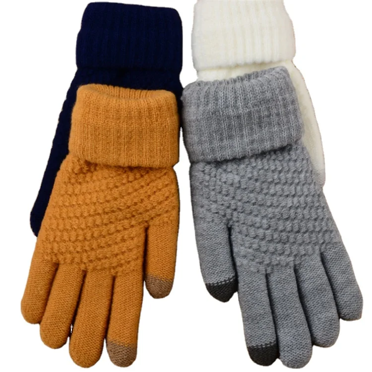 ladies cashmere mittens