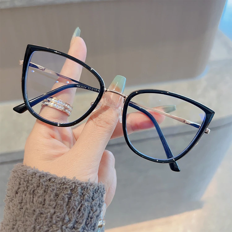 New Arrival Retro Metal Prescription Eyeglass Optical Frame Trendy ...