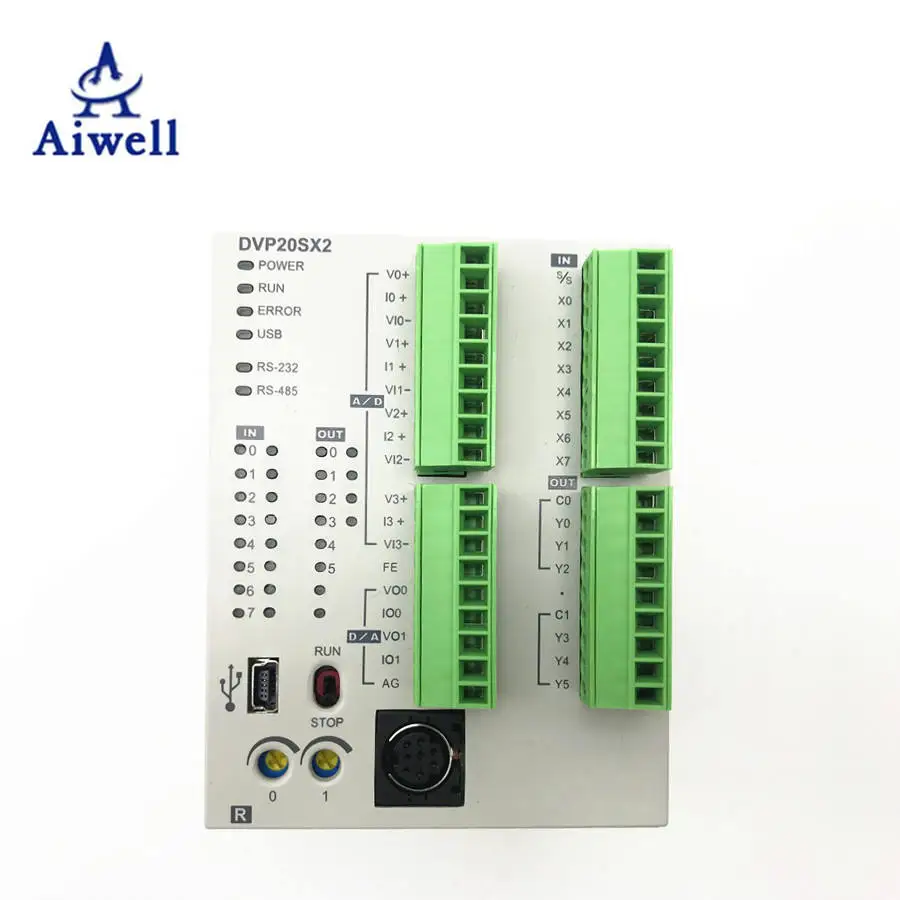 Delta PLC DVP20SX2 CPU Module DVP20SX211R