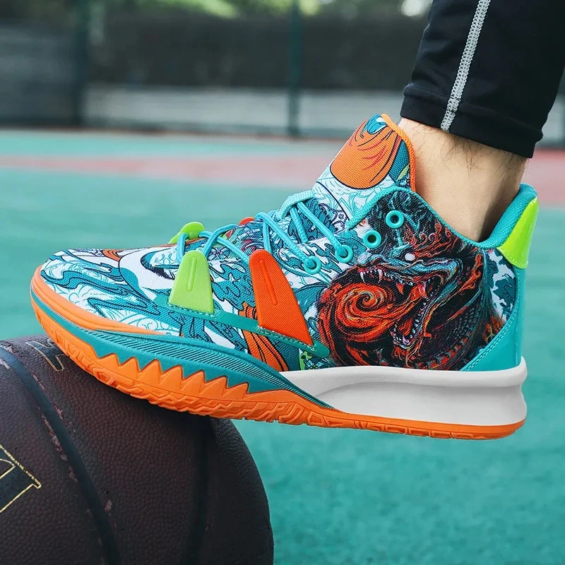 New 2023 Original Basketball Shoes Men Outdoor Breathable Basketball