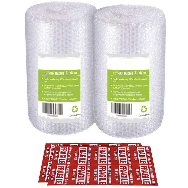 30cm Heart Shaped Bubble Packing Wrap Plastic Packaging Wrapping Bubble