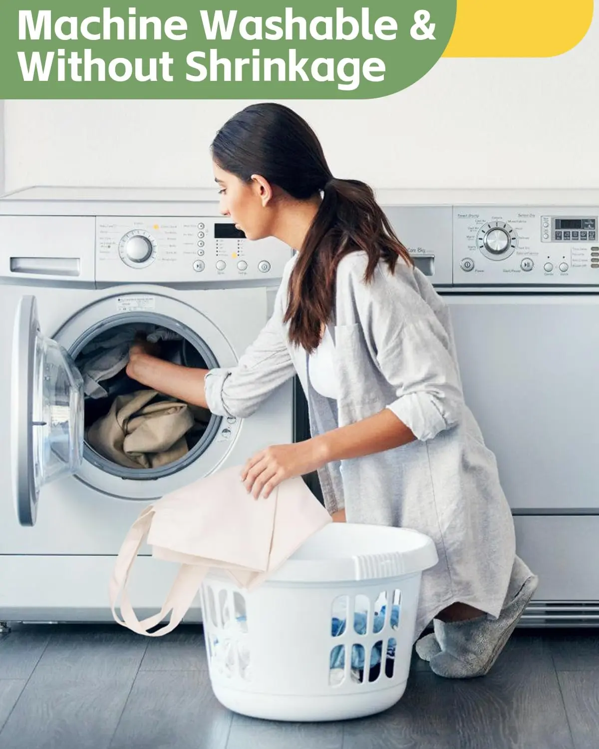 Wholesale Custom Durable Sublimation Printed Ladies Mens Rope Handle Medium Size Coloured Cotton Canvas Zipper Closure Blank details