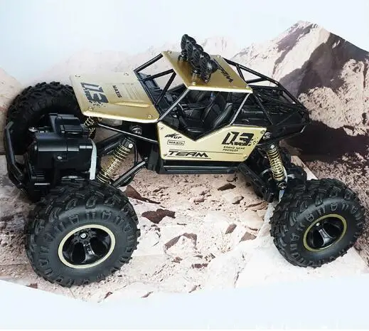 工場HOSHI 6141 RCカー 1/16 4x4 RCロッククローラー バッテリー式 4WD