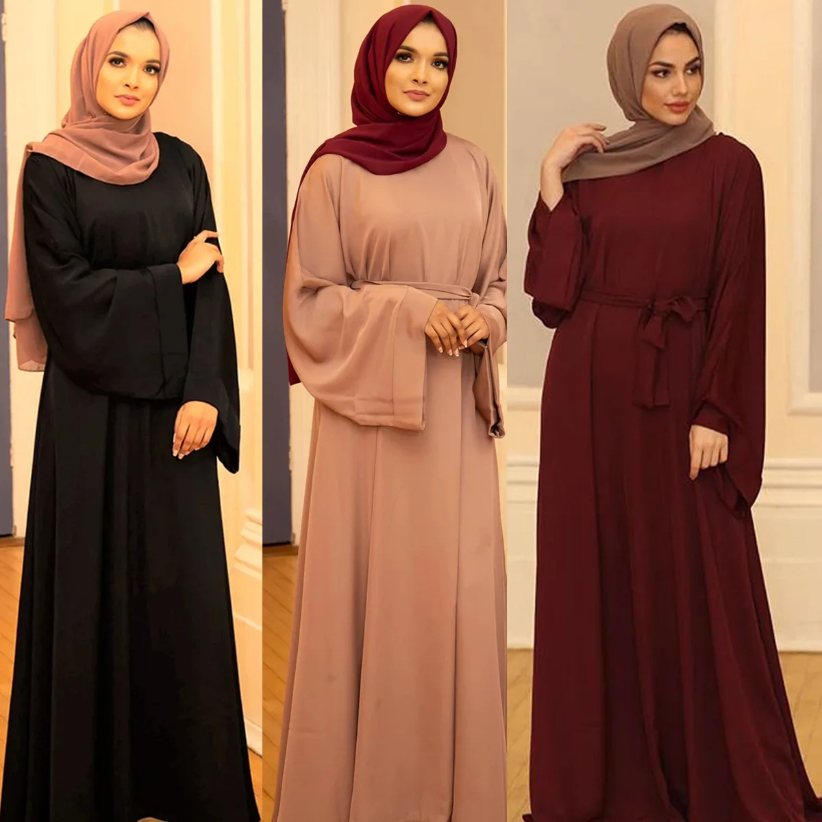 Eid Mubarak Abaya Dubai Turkey Kaftan 