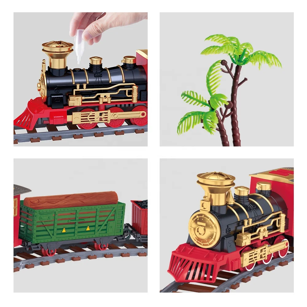 LIRIQI TRENO ELETTRICO per Bambini Rail Treno passeggeri Locomotiva ad