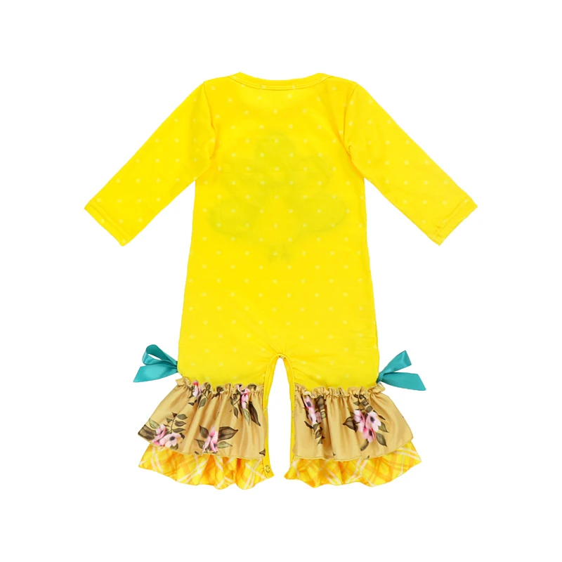baby girl ruffle romper