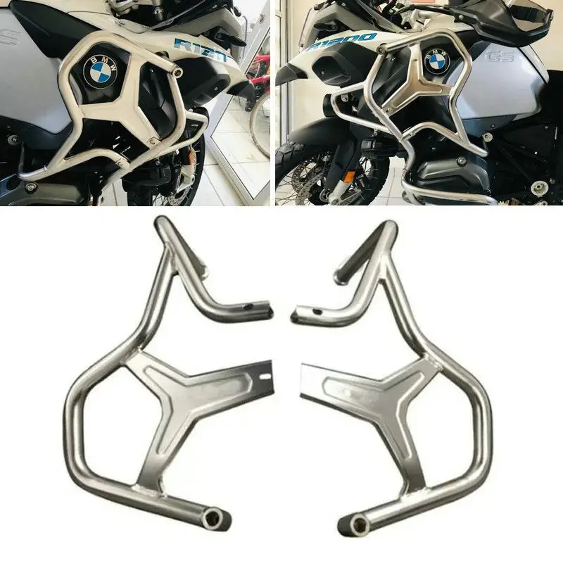 Stainless Steel Engine Crash Bar Extension Bumper For Bmw R1200gs ...