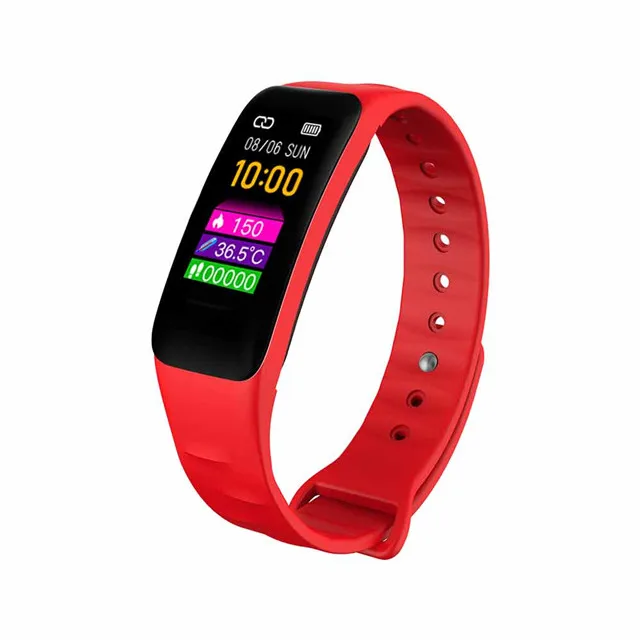 Manridy H29T Body Temperature Smart Watch with Temperature Sensor Digital Activity Fitness Bracelet Smart watch Waterproof