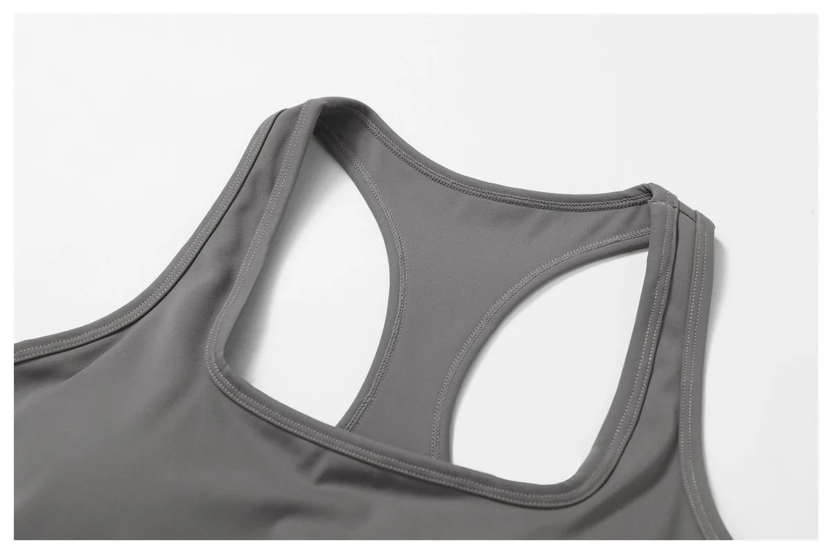 Women's Racerback Sports Bra front view