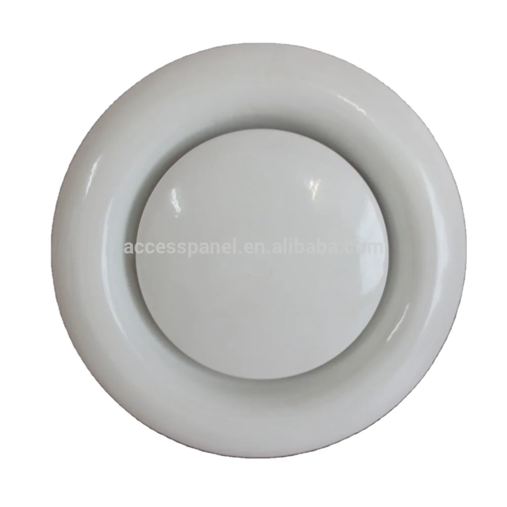 Exhaust Air Round Diffuser Air Conditioning Parts with Steel Frame RAD