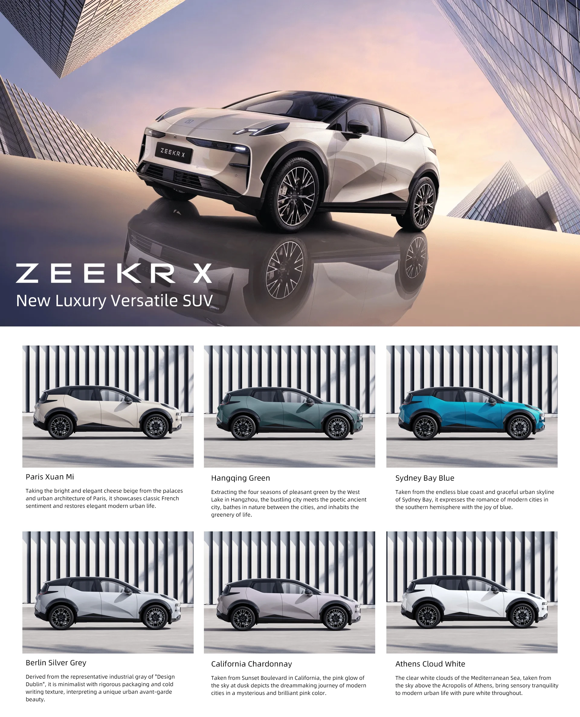 Zeekr X 2023 Electric Car Ev New Energy Vehicles High Quality Zeekr X ...