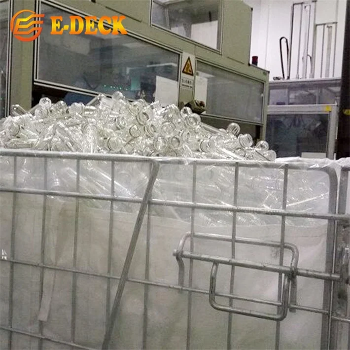 Folding Storage Steel Stack Galvanized Warehouse Collapsible Wire Mesh Container With PP Sheet