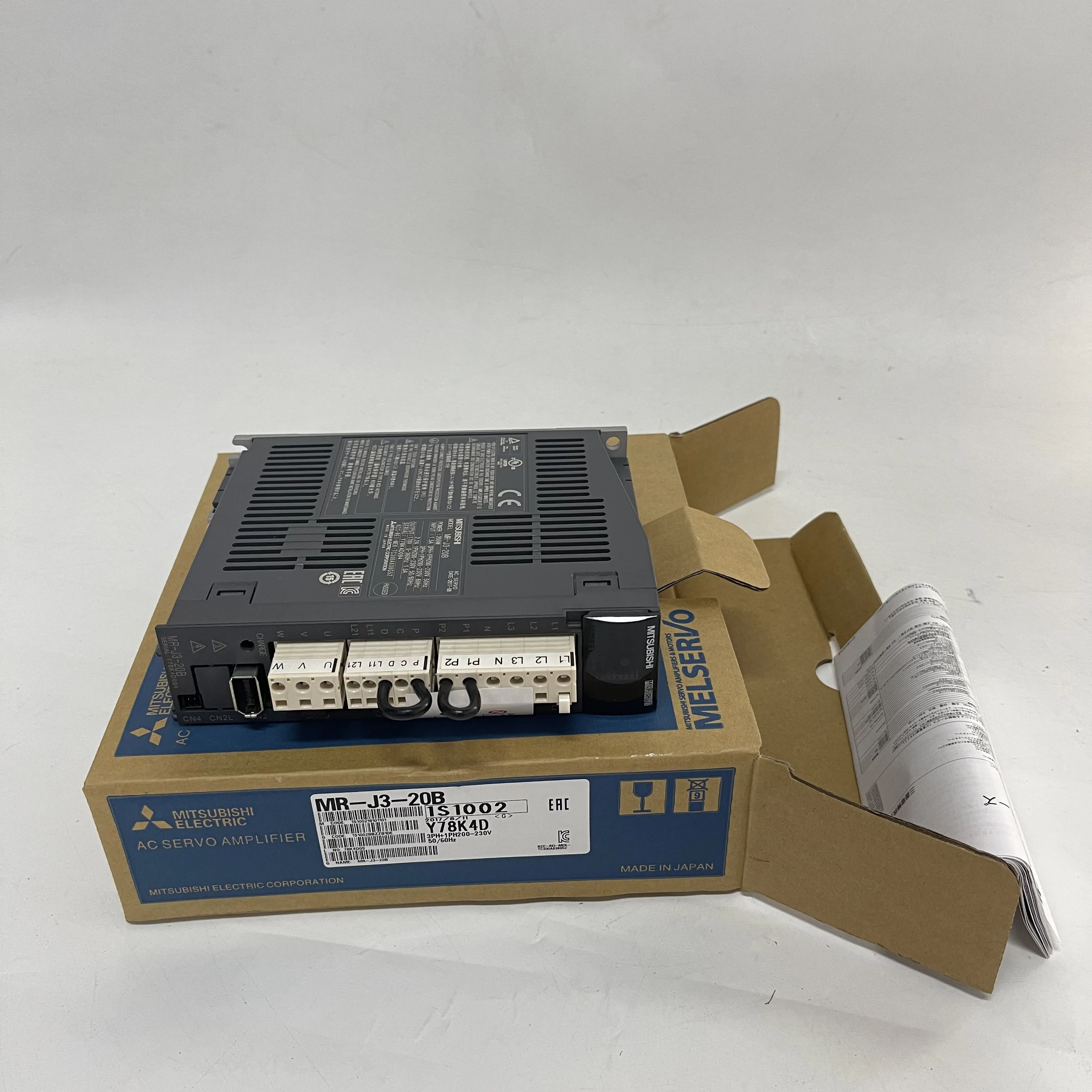 Mitsubishi AC Servo Amplifier MR-J3-20B