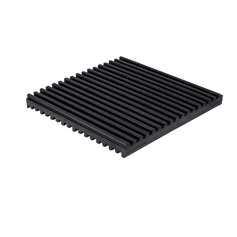 Custom Neoprene Rubber Vibration Isolation Pad Shear Flex Isolator Pad