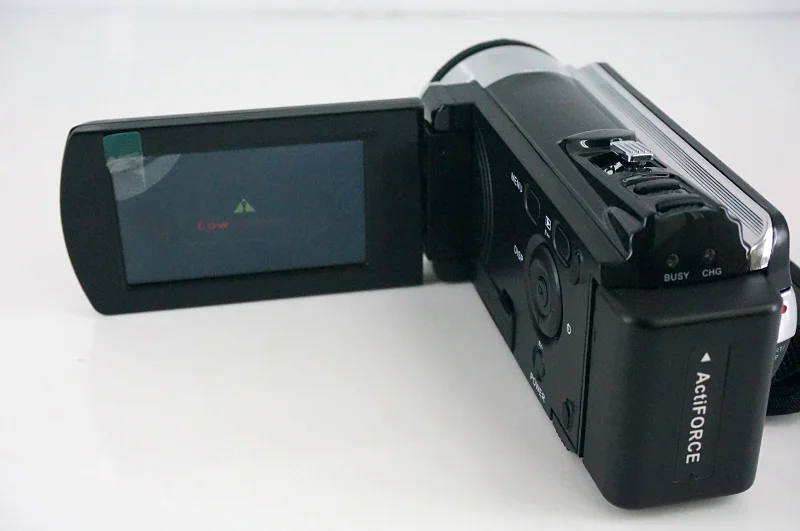 HDV-614P Lithium Battery 3.7V Support 64GB SD Card Max Face Detection Digital Video Camera