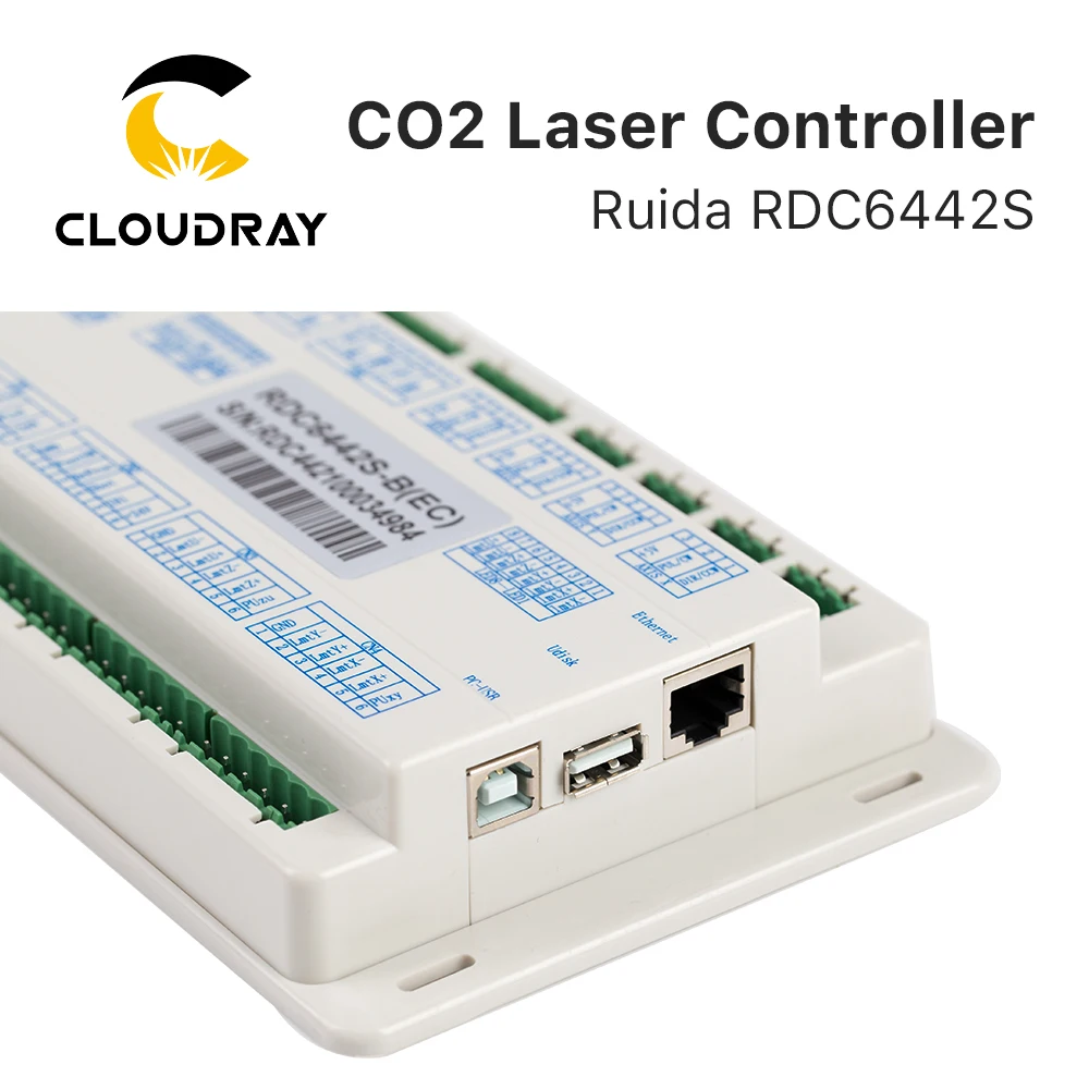 Cloudray CO2 Laser Controller Muti Language Ruida RDC6442S