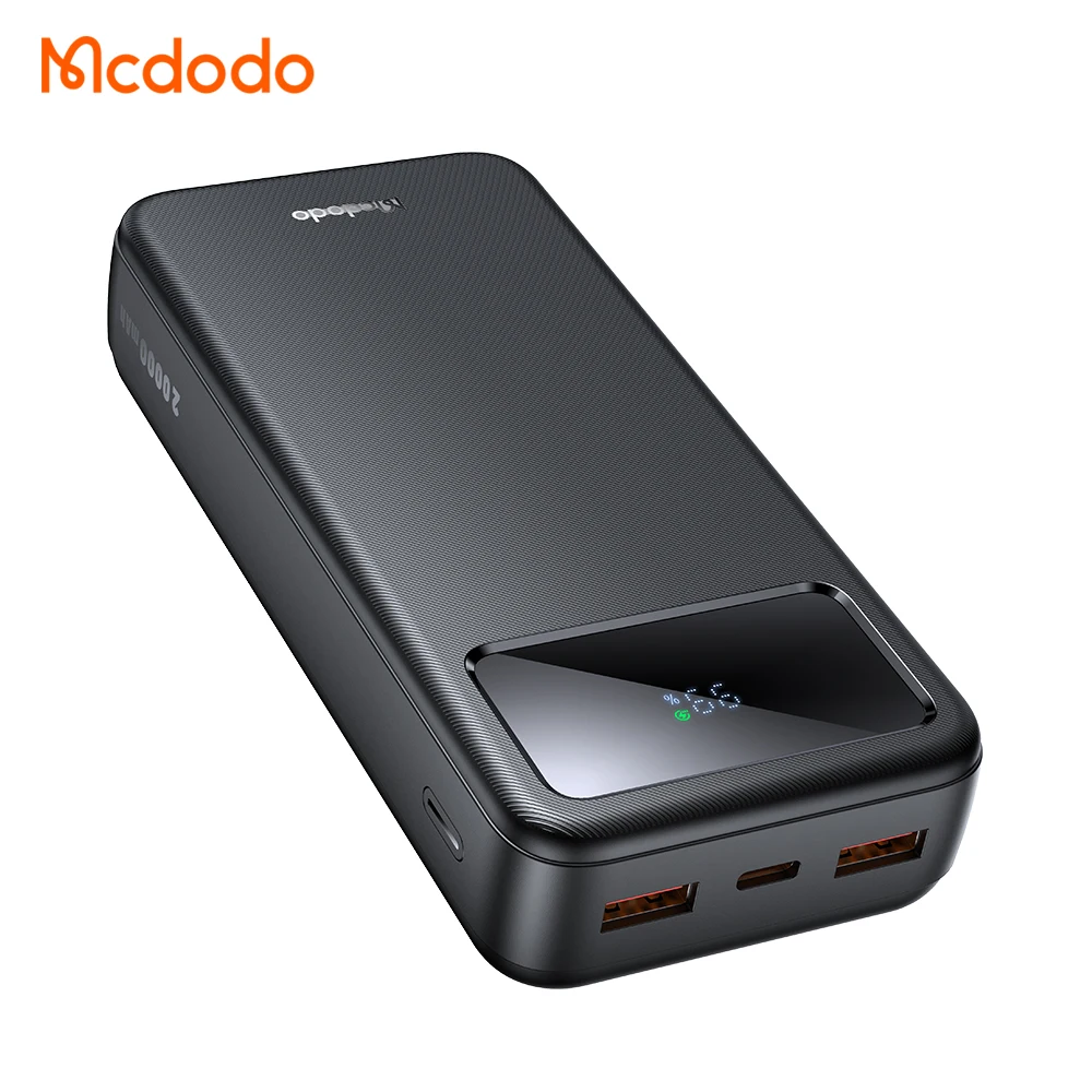 Portable Charger, 20000mAh Power Bank, 22.5W Fast Charging Battery Pack with USB C/Usb A Output, Digital Display Portable Phone Charger for iPhone 17