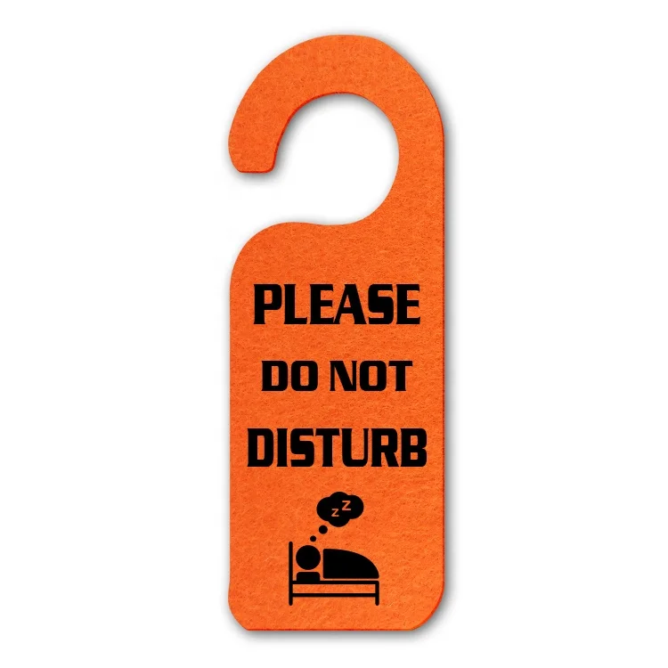 Заготовки для дверных Вешалки Не беспокоить в отеле