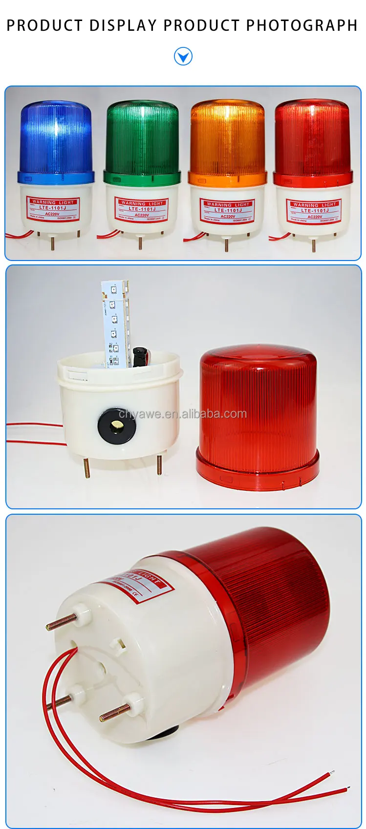 Rotating Led Warning Light Emergency Warning Lights 12v Led Warning