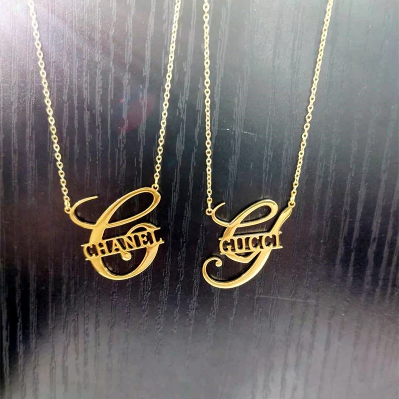 Personalised Name Logo Custom Necklace 