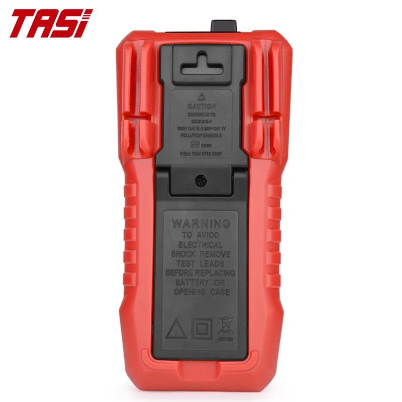 Tasi TA803B Digital Multimeter - Auto-Ranging Voltage Tester for AC/DC, Resistance, and Continuity Frequency Measurement