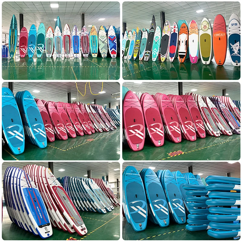 Dropshipping Sup Paddleboard Surfboard Factory Supply Inflatable Water Sports Board Drop Stitch Material ISUP Paddle Board SUP
