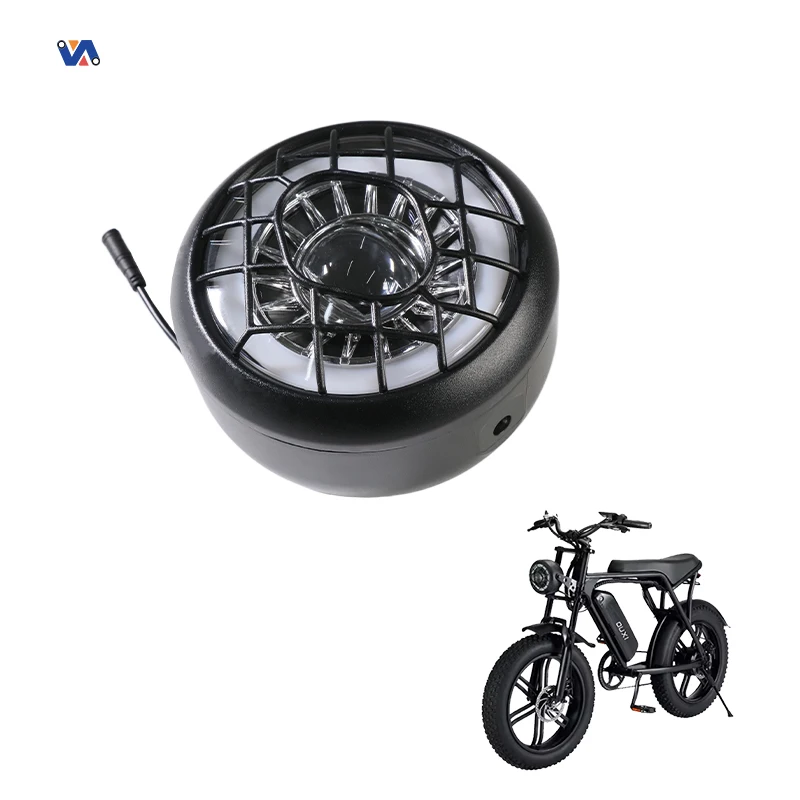 LED Front Light with Mounting Bracket for OUXI V8 - 48V High-Intensity Fat Bike Accessory OXV8-07