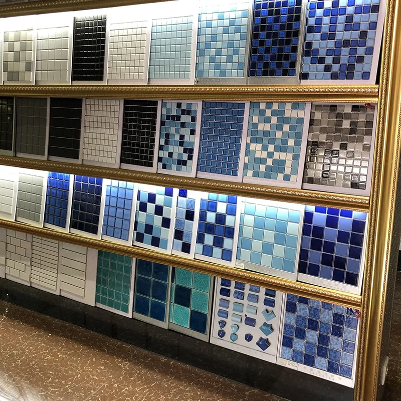 Foshan Hexagonal Mosaic Ceramic Tiles Flooring Design Matte Glazed Mosaic Premium Grade Kitchen Bathroom Floor Porcelain Tiles