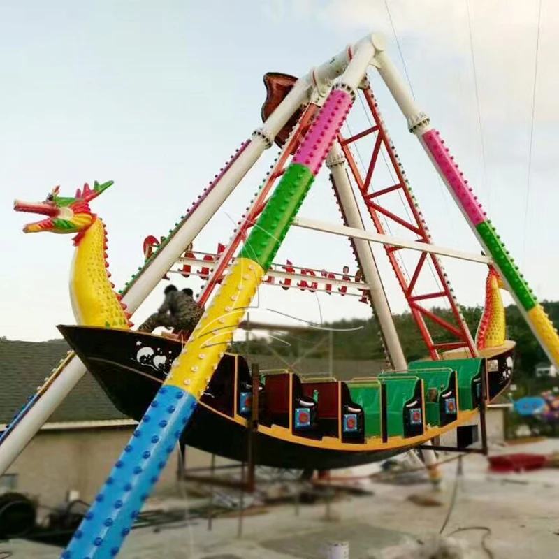 Factory Price Funfair Carnival Theme Attraction Amusement Park Rides Equipment Swing Viking Boat Big Pirate Ship Ride for Sale