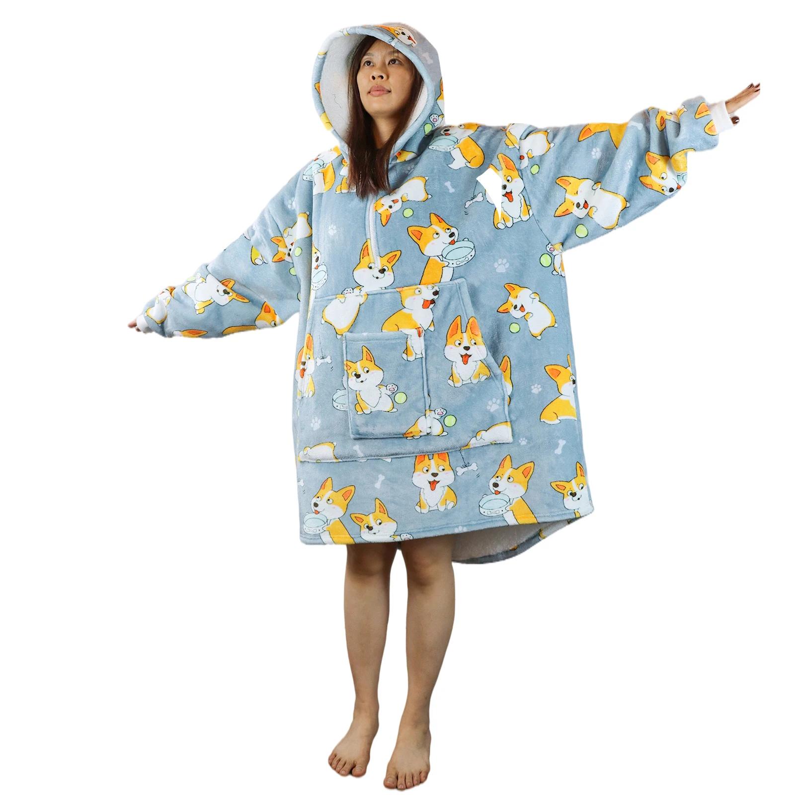 wearable blanket hoodie uk