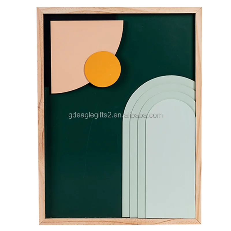 Eaglegifts Nordic Home Decor 3d Artwork Painting 2 Panel Cardboard