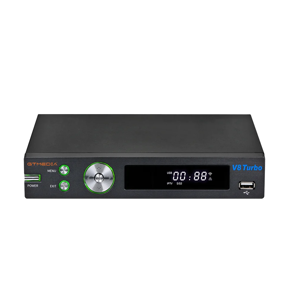DVB GTMEDIA V8 Turbo Satellite TV Receiver 64MB V8 Turbo 1080P with CA Card Solt