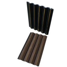 Cheap and Affordable WPC Wall Panel for Interior Facades Co-Extrusion Grille Wall with Anti-Water Features